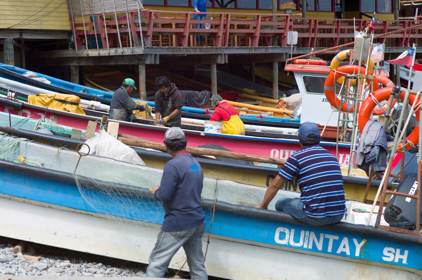 Pêcheurs à Quintay